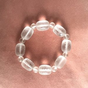 Bundle sale 2 for $9 NWOT Unisexual Buddhist buddha Stretch beads Bracelet